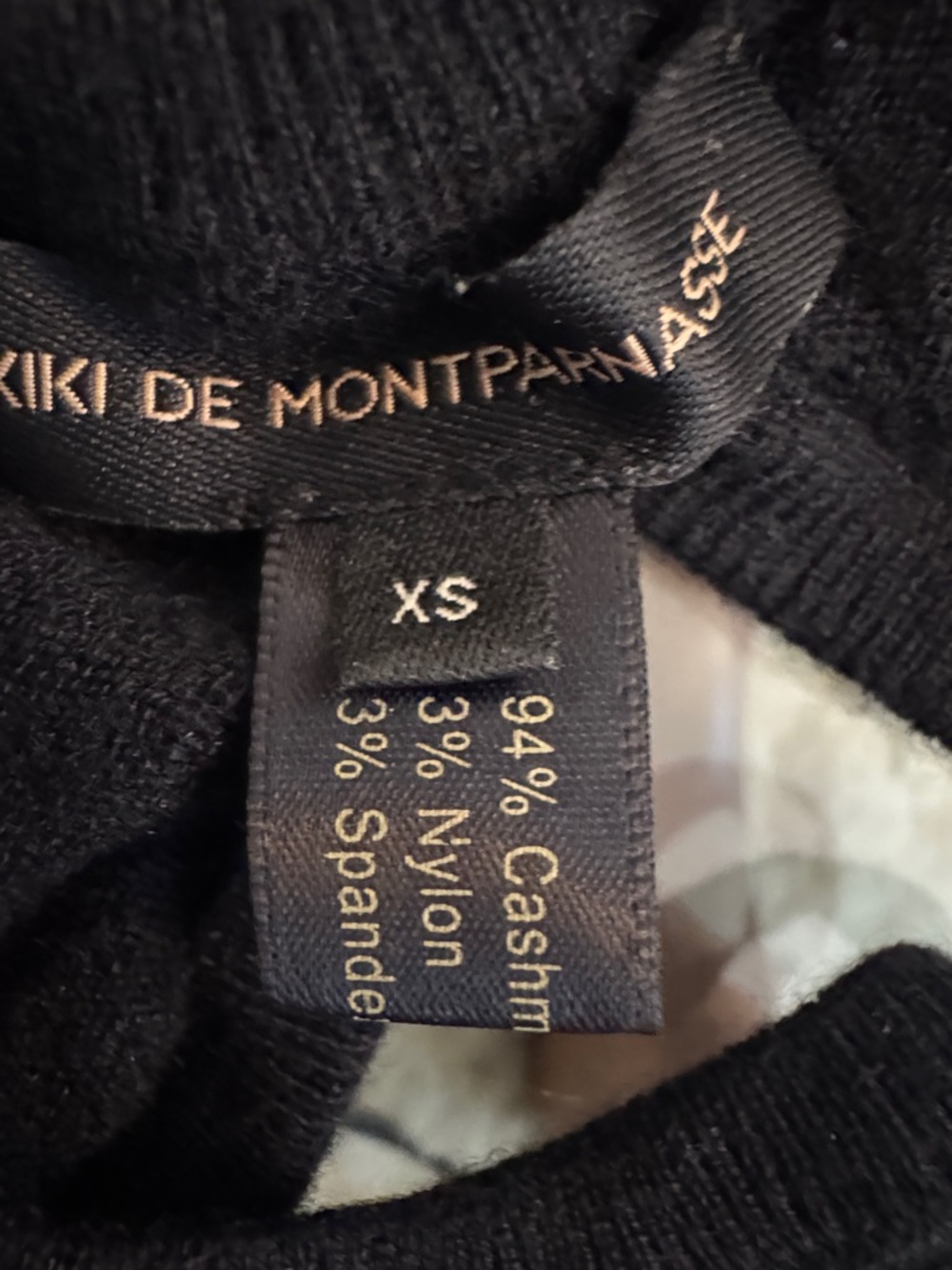 Kiki de Montparnasse Cashmere Bralette High Waist Short Set XS - Picture 4 of 5